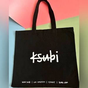 New! Ksubi large utility tote
